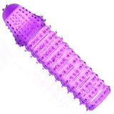 You2Toys X-tra Lust Purple Penis Sleeve Ribbed Cock Sheath Tickler Couples Sex Enhancer