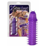 You2Toys X-tra Lust Purple Penis Sleeve Ribbed Cock Sheath Tickler Couples Sex Enhancer