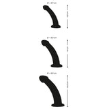 You2Toys Crystal Clear Anal Training Set 3 Size Penis Dildo Suction Butt Plug Beginners Sex Toy