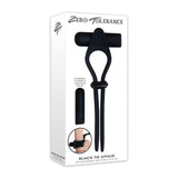 Zero Tolerance Black Tie Affair Penis Cock Ring Bullet Vibe Sex Toy