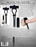 Zero Tolerance Black Tie Affair Penis Cock Ring Bullet Vibe Sex Toy