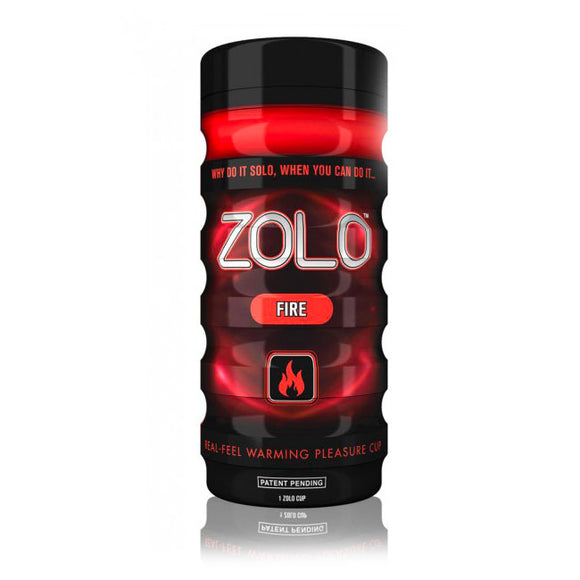 Zolo Fire Warming Pleasure Cup Male Masturbator Penis Stimulator Sex Stroker