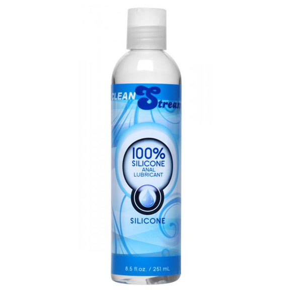 Clean Stream 100% Premium Silicone Based Anal Lubricant Slick Smooth Lube 250ml