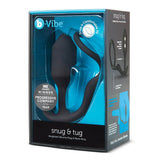 b-Vibe Snug and Tug Cock Ring Butt Plug Penis Erection Delay Anal Probe Sex Toy