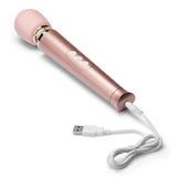 Le Wand Petite Wand Vibrator Massage Stick Rose Gold Travel Light Rechargeable Sex Toy