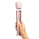 Le Wand Petite Wand Vibrator Massage Stick Rose Gold Travel Light Rechargeable Sex Toy