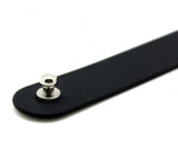 Black Silicone 'Slave' Collar