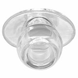 Perfect Fit Clear Tunnel Butt Plug Large Size Hollow Gape Anal Enema Play Sex Toy